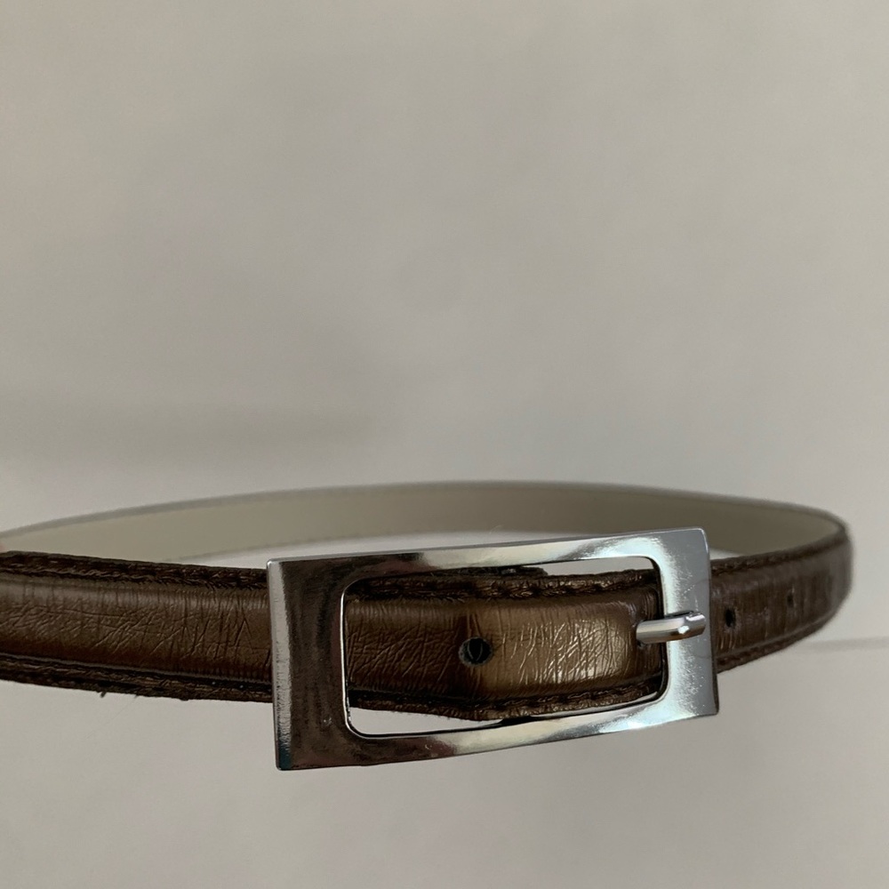 Dark gold belt
